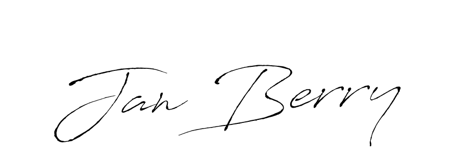 You should practise on your own different ways (Antro_Vectra) to write your name (Jan Berry) in signature. don't let someone else do it for you. Jan Berry signature style 6 images and pictures png