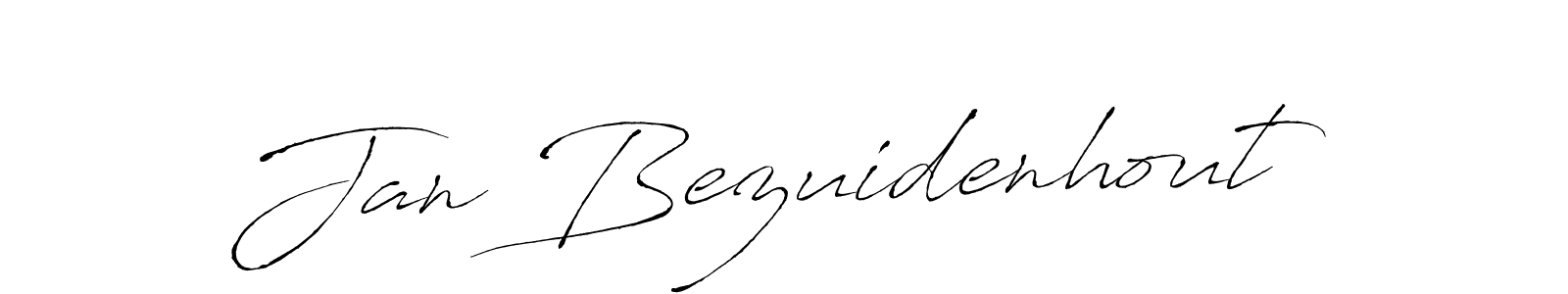 Jan Bezuidenhout stylish signature style. Best Handwritten Sign (Antro_Vectra) for my name. Handwritten Signature Collection Ideas for my name Jan Bezuidenhout. Jan Bezuidenhout signature style 6 images and pictures png