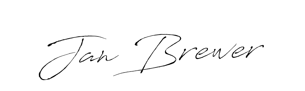 Also we have Jan Brewer name is the best signature style. Create professional handwritten signature collection using Antro_Vectra autograph style. Jan Brewer signature style 6 images and pictures png