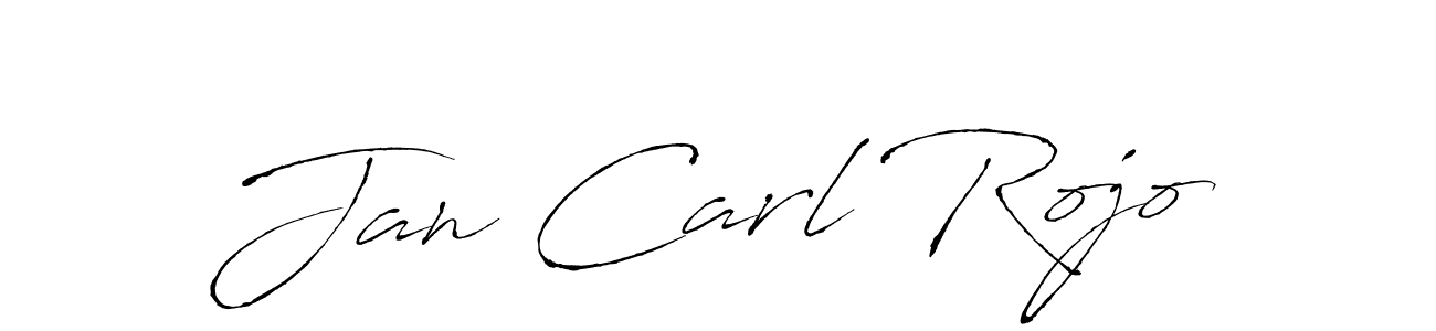 Use a signature maker to create a handwritten signature online. With this signature software, you can design (Antro_Vectra) your own signature for name Jan Carl Rojo. Jan Carl Rojo signature style 6 images and pictures png