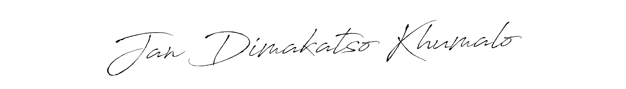 You should practise on your own different ways (Antro_Vectra) to write your name (Jan Dimakatso Khumalo) in signature. don't let someone else do it for you. Jan Dimakatso Khumalo signature style 6 images and pictures png