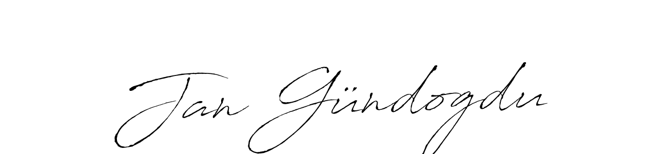 Create a beautiful signature design for name Jan Gündogdu. With this signature (Antro_Vectra) fonts, you can make a handwritten signature for free. Jan Gündogdu signature style 6 images and pictures png