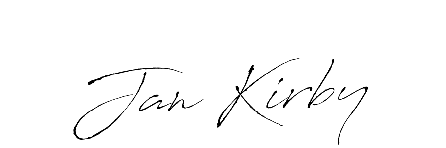 See photos of Jan Kirby official signature by Spectra . Check more albums & portfolios. Read reviews & check more about Antro_Vectra font. Jan Kirby signature style 6 images and pictures png