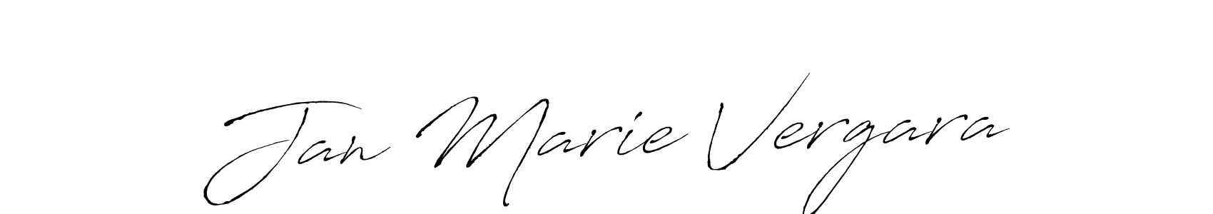 Make a short Jan Marie Vergara signature style. Manage your documents anywhere anytime using Antro_Vectra. Create and add eSignatures, submit forms, share and send files easily. Jan Marie Vergara signature style 6 images and pictures png