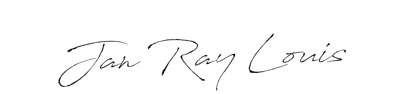 The best way (Antro_Vectra) to make a short signature is to pick only two or three words in your name. The name Jan Ray Louis include a total of six letters. For converting this name. Jan Ray Louis signature style 6 images and pictures png