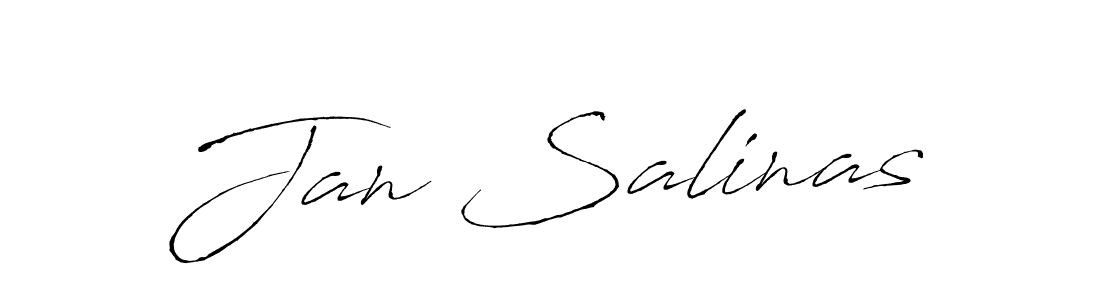 Also we have Jan Salinas name is the best signature style. Create professional handwritten signature collection using Antro_Vectra autograph style. Jan Salinas signature style 6 images and pictures png