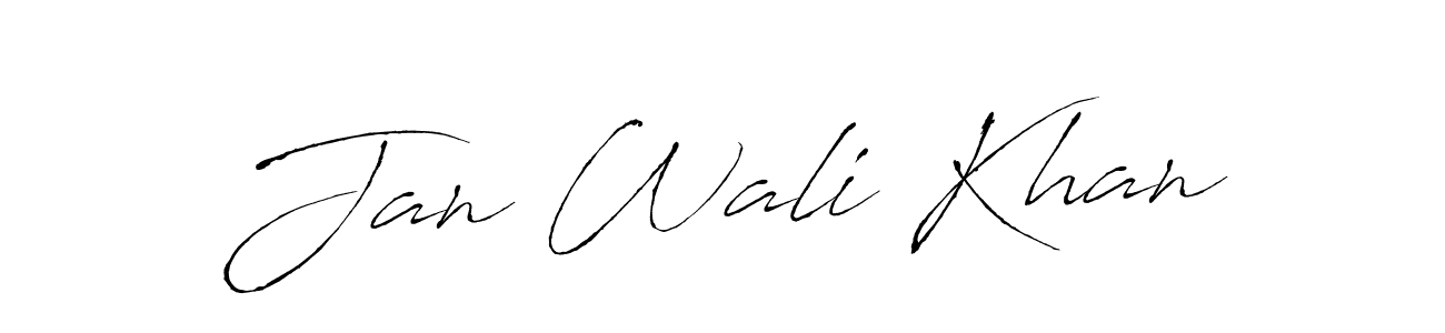 Make a beautiful signature design for name Jan Wali Khan. Use this online signature maker to create a handwritten signature for free. Jan Wali Khan signature style 6 images and pictures png