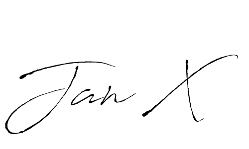 Best and Professional Signature Style for Jan X. Antro_Vectra Best Signature Style Collection. Jan X signature style 6 images and pictures png
