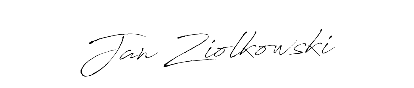 Also we have Jan Ziolkowski name is the best signature style. Create professional handwritten signature collection using Antro_Vectra autograph style. Jan Ziolkowski signature style 6 images and pictures png