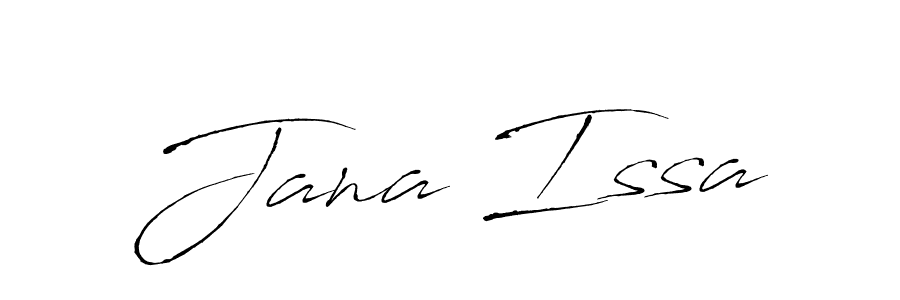 Also You can easily find your signature by using the search form. We will create Jana Issa name handwritten signature images for you free of cost using Antro_Vectra sign style. Jana Issa signature style 6 images and pictures png