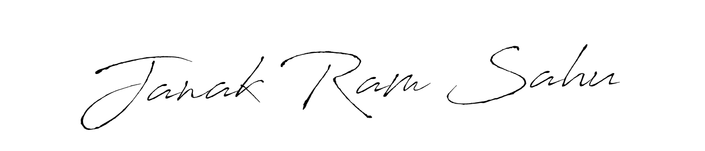 How to make Janak Ram Sahu signature? Antro_Vectra is a professional autograph style. Create handwritten signature for Janak Ram Sahu name. Janak Ram Sahu signature style 6 images and pictures png