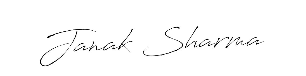 It looks lik you need a new signature style for name Janak Sharma. Design unique handwritten (Antro_Vectra) signature with our free signature maker in just a few clicks. Janak Sharma signature style 6 images and pictures png