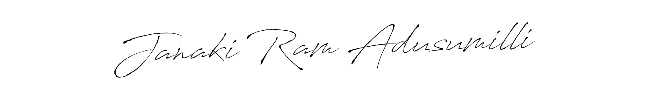 Here are the top 10 professional signature styles for the name Janaki Ram Adusumilli. These are the best autograph styles you can use for your name. Janaki Ram Adusumilli signature style 6 images and pictures png