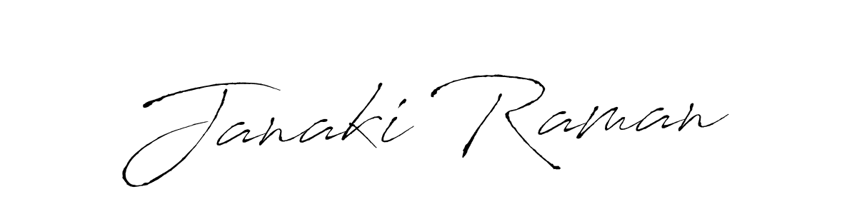 Use a signature maker to create a handwritten signature online. With this signature software, you can design (Antro_Vectra) your own signature for name Janaki Raman. Janaki Raman signature style 6 images and pictures png