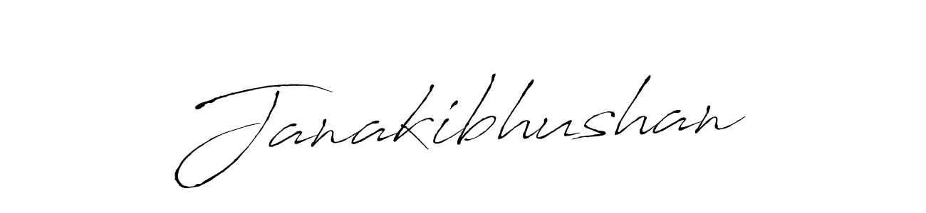 Use a signature maker to create a handwritten signature online. With this signature software, you can design (Antro_Vectra) your own signature for name Janakibhushan. Janakibhushan signature style 6 images and pictures png