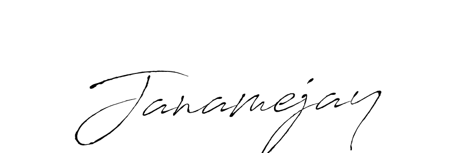 Use a signature maker to create a handwritten signature online. With this signature software, you can design (Antro_Vectra) your own signature for name Janamejay. Janamejay signature style 6 images and pictures png