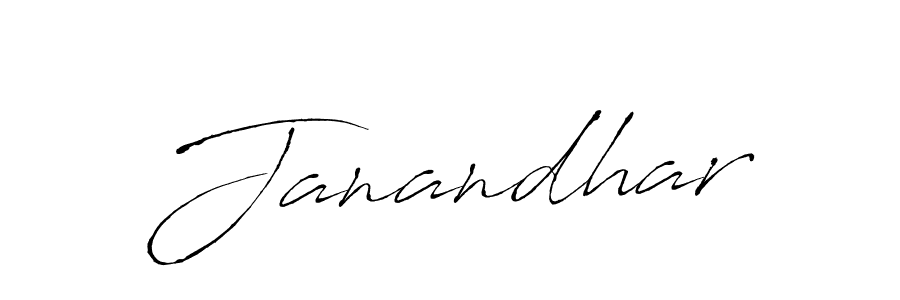 How to make Janandhar name signature. Use Antro_Vectra style for creating short signs online. This is the latest handwritten sign. Janandhar signature style 6 images and pictures png