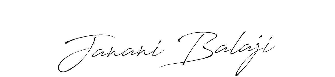 Also we have Janani Balaji name is the best signature style. Create professional handwritten signature collection using Antro_Vectra autograph style. Janani Balaji signature style 6 images and pictures png