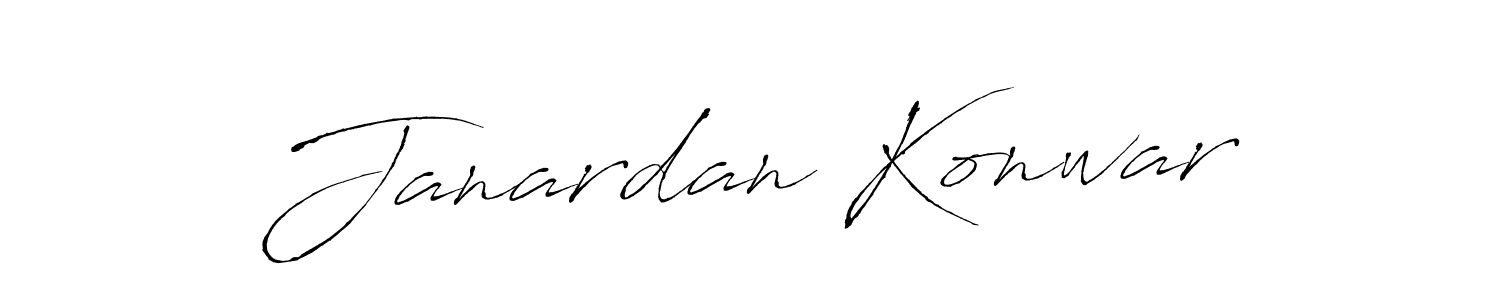 Also we have Janardan Konwar name is the best signature style. Create professional handwritten signature collection using Antro_Vectra autograph style. Janardan Konwar signature style 6 images and pictures png