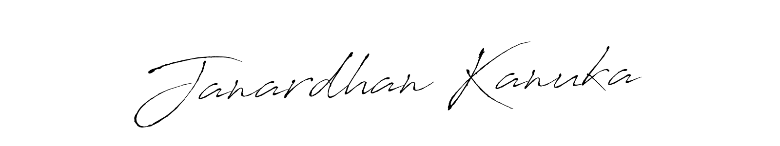 How to Draw Janardhan Kanuka signature style? Antro_Vectra is a latest design signature styles for name Janardhan Kanuka. Janardhan Kanuka signature style 6 images and pictures png