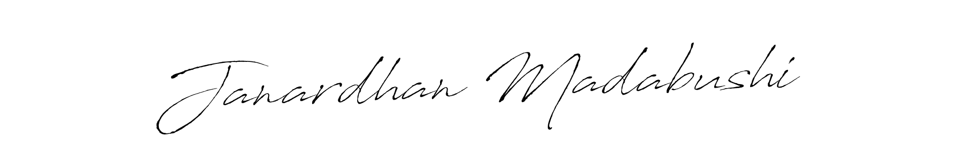 Make a beautiful signature design for name Janardhan Madabushi. Use this online signature maker to create a handwritten signature for free. Janardhan Madabushi signature style 6 images and pictures png