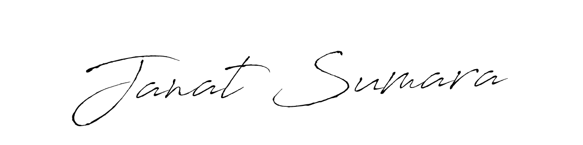 You can use this online signature creator to create a handwritten signature for the name Janat Sumara. This is the best online autograph maker. Janat Sumara signature style 6 images and pictures png