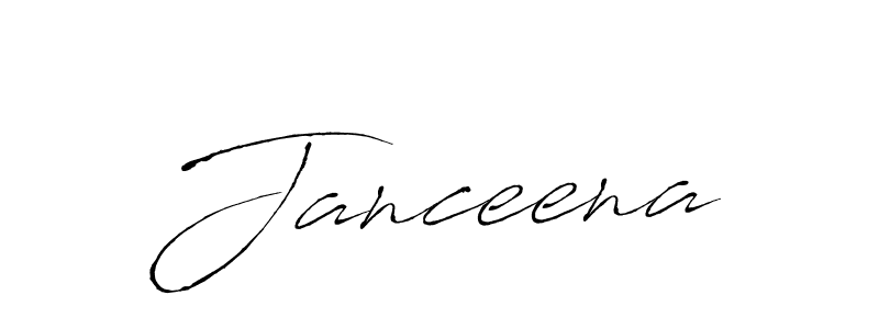 How to make Janceena name signature. Use Antro_Vectra style for creating short signs online. This is the latest handwritten sign. Janceena signature style 6 images and pictures png