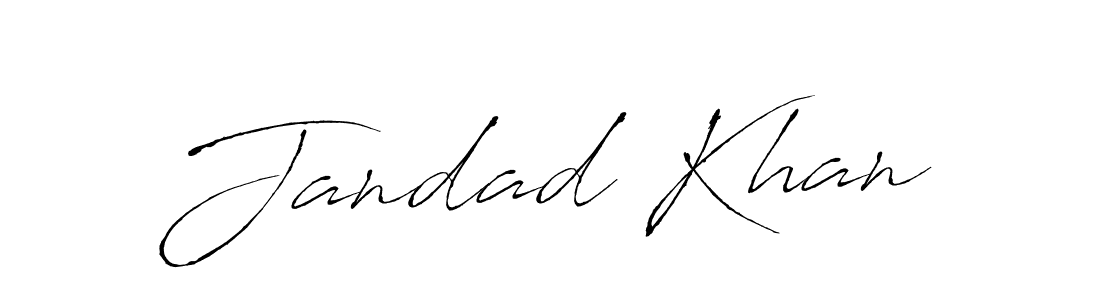 Jandad Khan stylish signature style. Best Handwritten Sign (Antro_Vectra) for my name. Handwritten Signature Collection Ideas for my name Jandad Khan. Jandad Khan signature style 6 images and pictures png