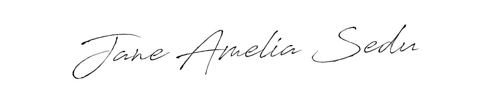 How to make Jane Amelia Sedu signature? Antro_Vectra is a professional autograph style. Create handwritten signature for Jane Amelia Sedu name. Jane Amelia Sedu signature style 6 images and pictures png