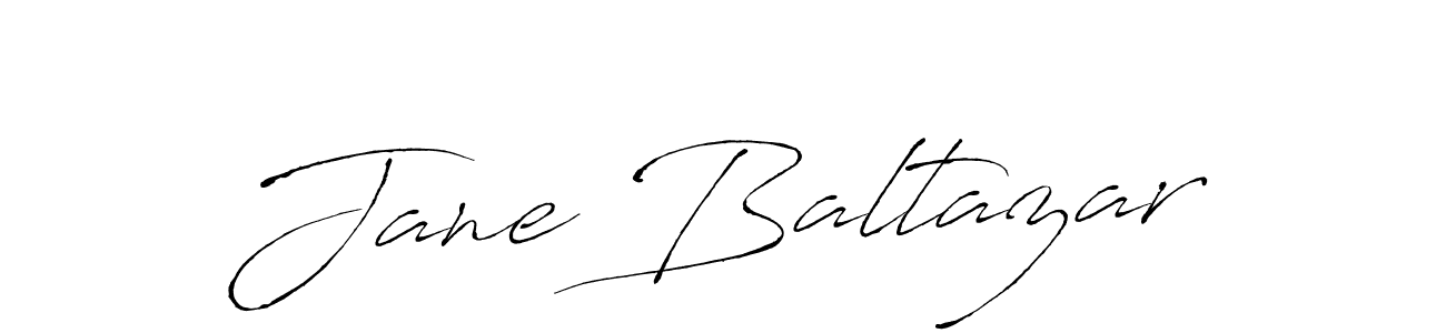 Create a beautiful signature design for name Jane Baltazar. With this signature (Antro_Vectra) fonts, you can make a handwritten signature for free. Jane Baltazar signature style 6 images and pictures png