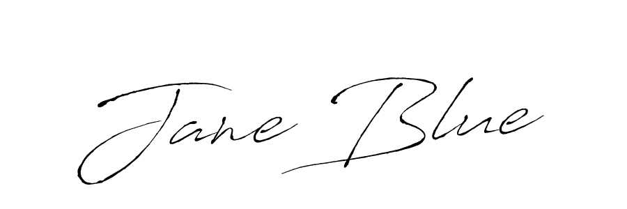 Jane Blue stylish signature style. Best Handwritten Sign (Antro_Vectra) for my name. Handwritten Signature Collection Ideas for my name Jane Blue. Jane Blue signature style 6 images and pictures png