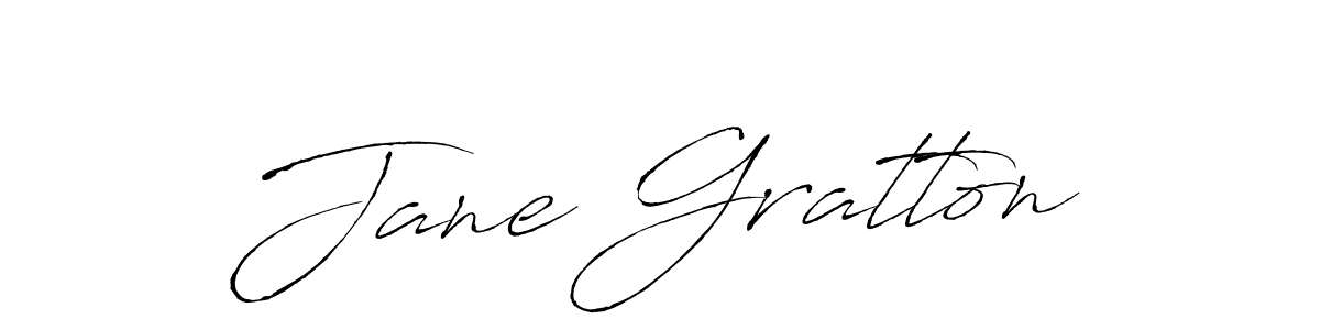 Use a signature maker to create a handwritten signature online. With this signature software, you can design (Antro_Vectra) your own signature for name Jane Gratton. Jane Gratton signature style 6 images and pictures png