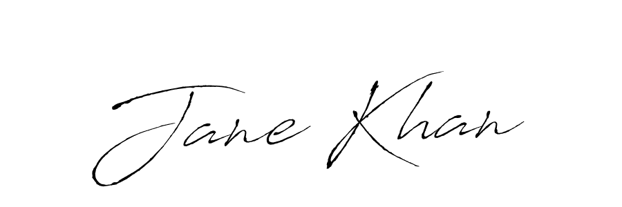 You should practise on your own different ways (Antro_Vectra) to write your name (Jane Khan) in signature. don't let someone else do it for you. Jane Khan signature style 6 images and pictures png