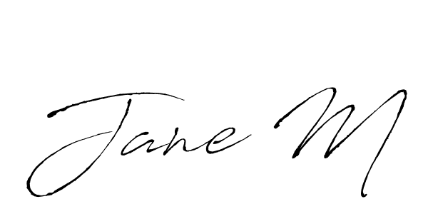 It looks lik you need a new signature style for name Jane M. Design unique handwritten (Antro_Vectra) signature with our free signature maker in just a few clicks. Jane M signature style 6 images and pictures png