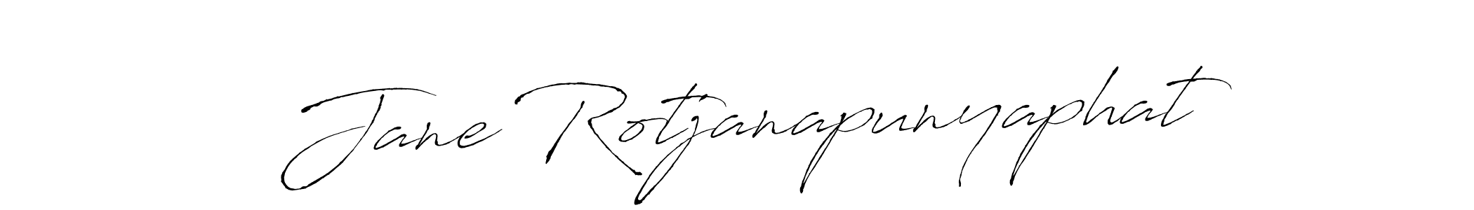 Make a beautiful signature design for name Jane Rotjanapunyaphat. With this signature (Antro_Vectra) style, you can create a handwritten signature for free. Jane Rotjanapunyaphat signature style 6 images and pictures png