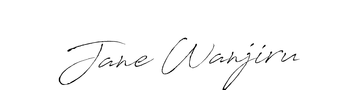 Also we have Jane Wanjiru name is the best signature style. Create professional handwritten signature collection using Antro_Vectra autograph style. Jane Wanjiru signature style 6 images and pictures png