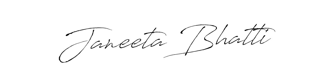 The best way (Antro_Vectra) to make a short signature is to pick only two or three words in your name. The name Janeeta Bhatti include a total of six letters. For converting this name. Janeeta Bhatti signature style 6 images and pictures png