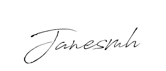 How to make Janesmh signature? Antro_Vectra is a professional autograph style. Create handwritten signature for Janesmh name. Janesmh signature style 6 images and pictures png