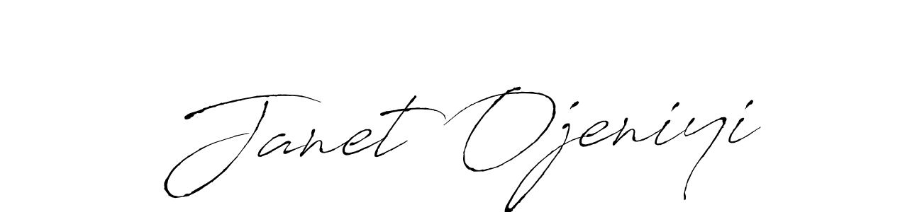 Design your own signature with our free online signature maker. With this signature software, you can create a handwritten (Antro_Vectra) signature for name Janet Ojeniyi. Janet Ojeniyi signature style 6 images and pictures png