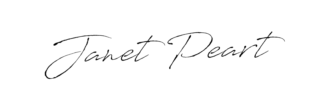 Make a beautiful signature design for name Janet Peart. Use this online signature maker to create a handwritten signature for free. Janet Peart signature style 6 images and pictures png