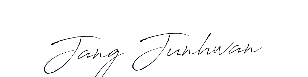 It looks lik you need a new signature style for name Jang Junhwan. Design unique handwritten (Antro_Vectra) signature with our free signature maker in just a few clicks. Jang Junhwan signature style 6 images and pictures png