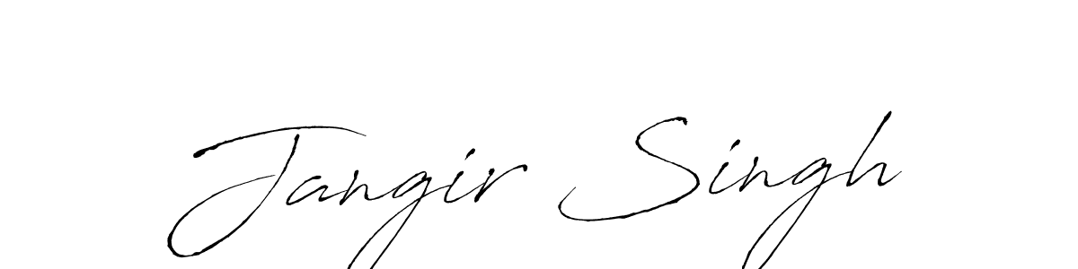 Antro_Vectra is a professional signature style that is perfect for those who want to add a touch of class to their signature. It is also a great choice for those who want to make their signature more unique. Get Jangir Singh name to fancy signature for free. Jangir Singh signature style 6 images and pictures png