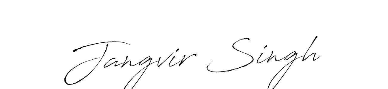 The best way (Antro_Vectra) to make a short signature is to pick only two or three words in your name. The name Jangvir Singh include a total of six letters. For converting this name. Jangvir Singh signature style 6 images and pictures png