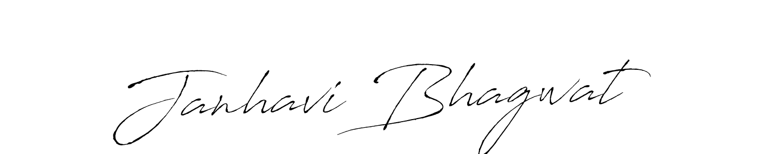 How to make Janhavi Bhagwat signature? Antro_Vectra is a professional autograph style. Create handwritten signature for Janhavi Bhagwat name. Janhavi Bhagwat signature style 6 images and pictures png