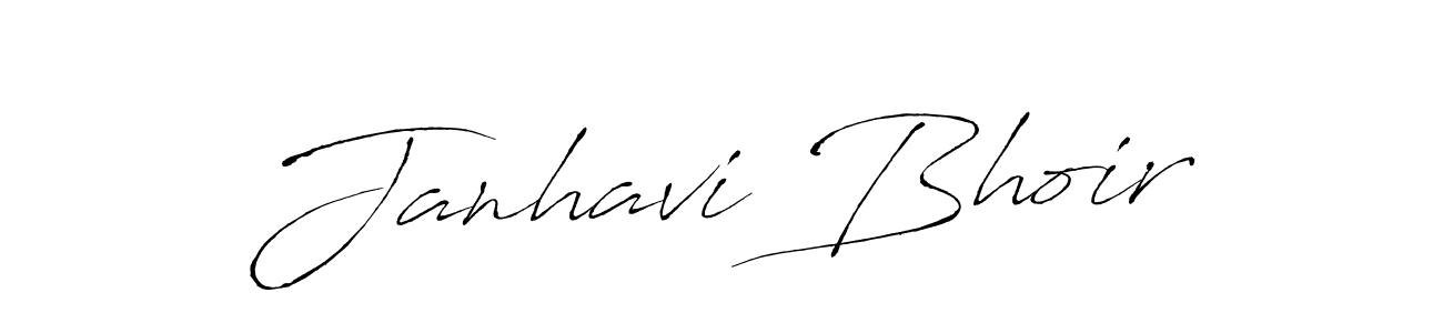 Make a beautiful signature design for name Janhavi Bhoir. Use this online signature maker to create a handwritten signature for free. Janhavi Bhoir signature style 6 images and pictures png