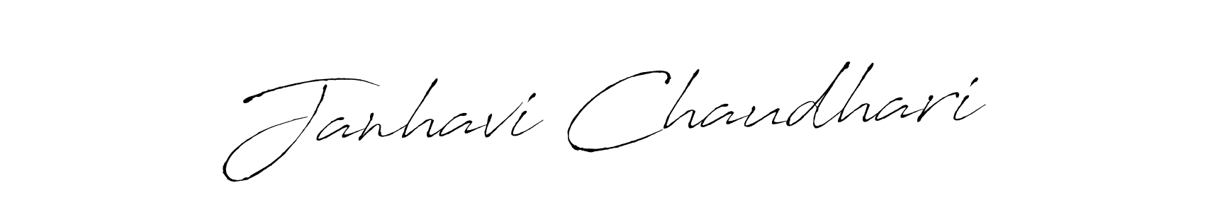 It looks lik you need a new signature style for name Janhavi Chaudhari. Design unique handwritten (Antro_Vectra) signature with our free signature maker in just a few clicks. Janhavi Chaudhari signature style 6 images and pictures png
