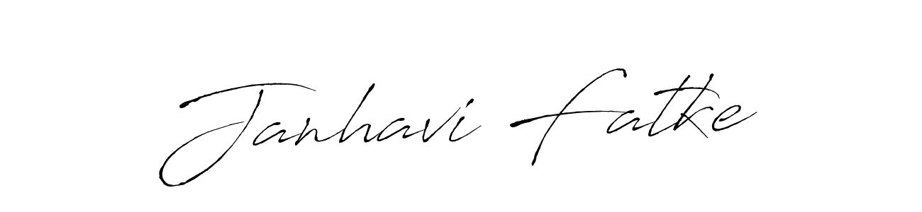 Similarly Antro_Vectra is the best handwritten signature design. Signature creator online .You can use it as an online autograph creator for name Janhavi Fatke. Janhavi Fatke signature style 6 images and pictures png