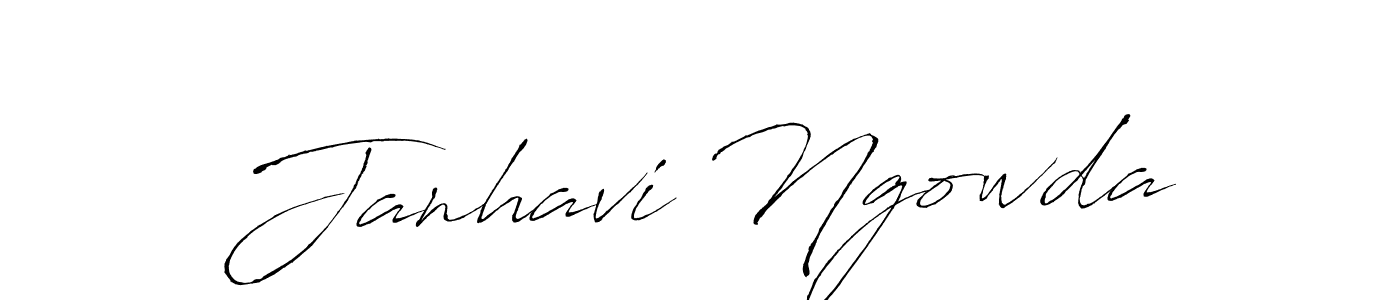 Also You can easily find your signature by using the search form. We will create Janhavi Ngowda name handwritten signature images for you free of cost using Antro_Vectra sign style. Janhavi Ngowda signature style 6 images and pictures png