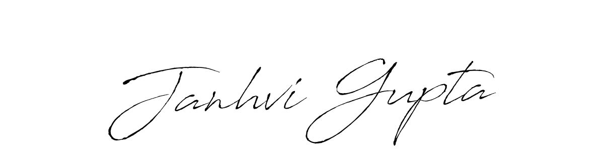 You should practise on your own different ways (Antro_Vectra) to write your name (Janhvi Gupta) in signature. don't let someone else do it for you. Janhvi Gupta signature style 6 images and pictures png