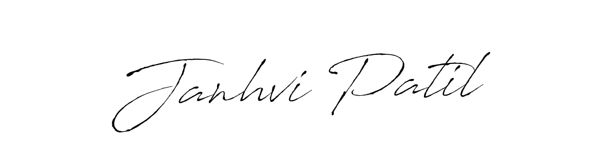 Also we have Janhvi Patil name is the best signature style. Create professional handwritten signature collection using Antro_Vectra autograph style. Janhvi Patil signature style 6 images and pictures png